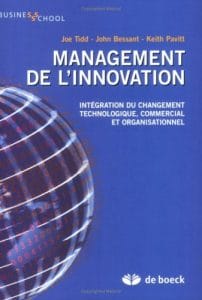 Livre Management de l'innovation intégration du changement technologique commercial et organisationnel