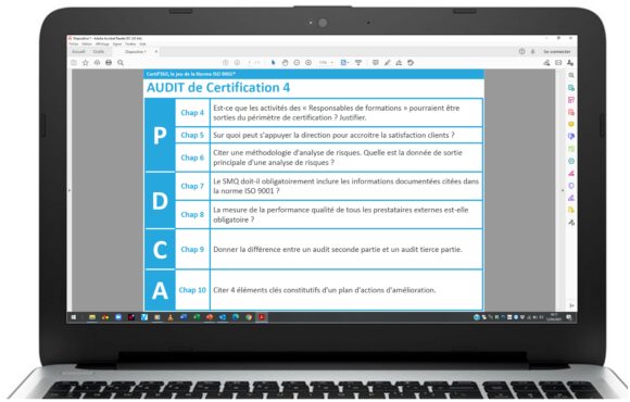 Rechercher, identifier, et expliquer les exigences de la norme ISO 9001