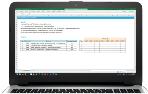 Appliquer les méthodes de la maintenance stratégie