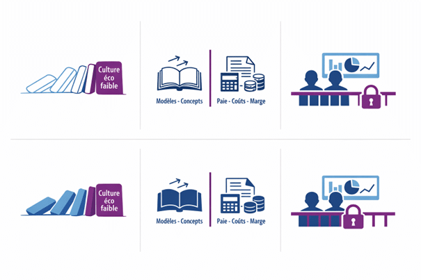Une place inégale de l’économie dans les parcours scolaires
