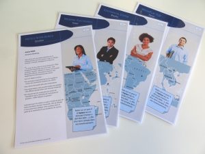 Cartes du jeu TIP TOP sur l'excellence de service