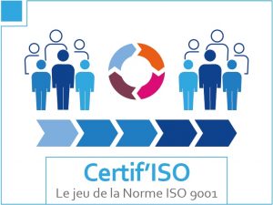 Certif'ISO, le jeu de la Norme ISO 9001®